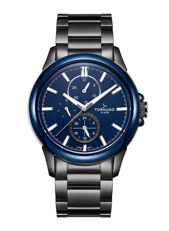 Tornado CELESTIA ELITE Men's Multi Function Blue Dial Watch - T6107-XBXL