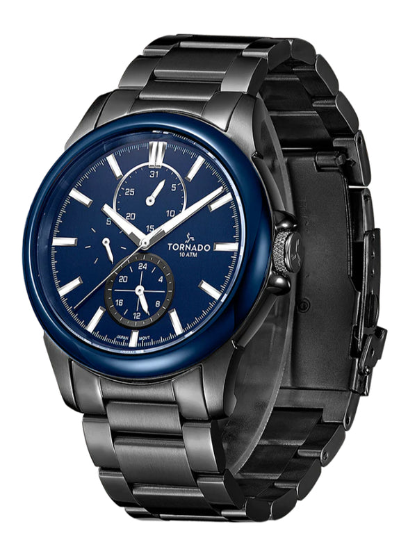 Tornado CELESTIA ELITE Men's Multi Function Blue Dial Watch - T6107-XBXL