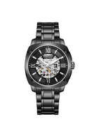 Tornado AUTONOVA Men's Automatic Black Dial Watch - T7316-BBBBW