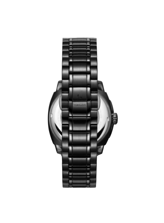 Tornado AUTONOVA Men's Automatic Black Dial Watch - T7316-BBBBW