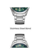 Tornado CLASSIC ANALOG Men's Analog Green Dial Watch - T8007-SBSHG