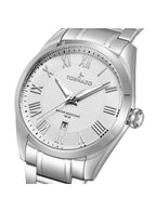 Tornado CLASSIC ANALOG Men's Analog White Dial Watch - T8007-SBSW
