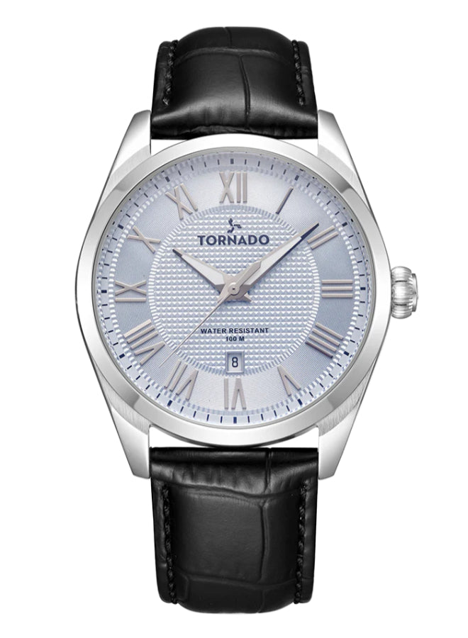 Tornado CLASSIC ANALOG Men's Analog Blue Dial Watch - T8007-SLBL