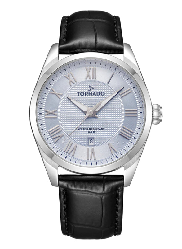 Tornado CLASSIC ANALOG Men's Analog Blue Dial Watch - T8007-SLBL