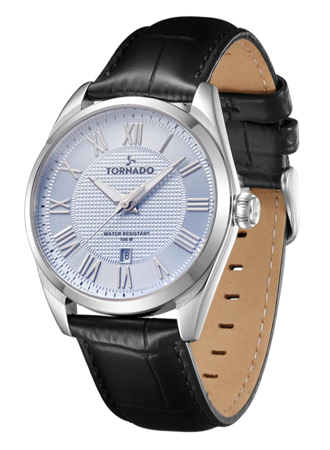 Tornado CLASSIC ANALOG Men's Analog Blue Dial Watch - T8007-SLBL