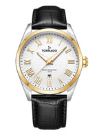 Tornado CLASSIC ANALOG Men's Analog White Dial Watch - T8007-SLBWG