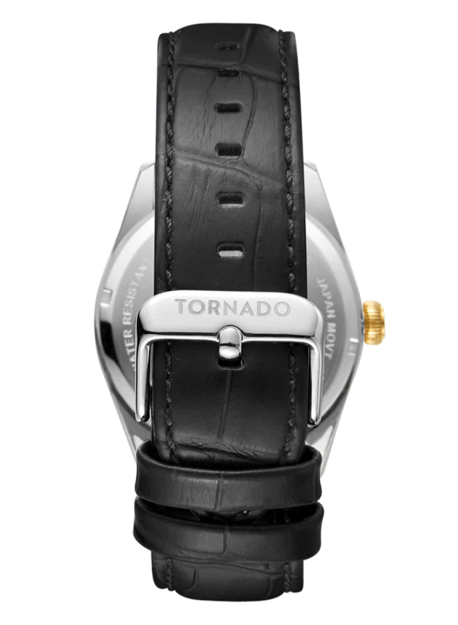 Tornado CLASSIC ANALOG Men's Analog White Dial Watch - T8007-SLBWG