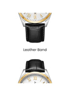 Tornado CLASSIC ANALOG Men's Analog White Dial Watch - T8007-SLBWG