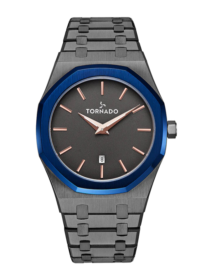 Tornado AURORA ECHO Men's Analog Grey Dial Watch - T9009-XBXXL