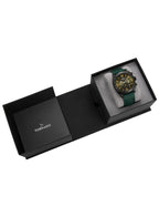 Tornado LUMINA CHRONOSPHERE Men's Chronograph Green Dial Watch - T9102-BLHH