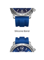 Tornado LUMINA CHRONOSPHERE Men's Chronograph Blue Dial Watch - T9102-SSNN