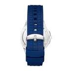 Kenneth Scott Men's Analog Blue Dial Watch - K24014-SSNN