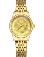Kenneth Scott Women's Analog Champagne Dial Watch - K23530-GBGC