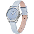 Kenneth Scott Women's Analog Blue Dial Watch - K24508-SLLL