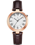 Kenneth Scott Women's Analog White Dial Watch - K24510-RLDW