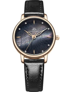 Kenneth Scott Women's Analog Black Dial Watch - K22524-KLBMB