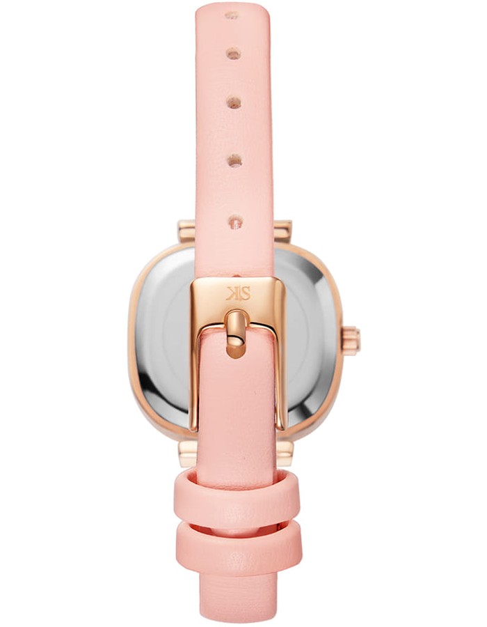 ساعة كينيث سكوت النسائية التناظرية ذات المينا الوردية - K22525-KLPP