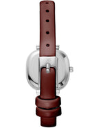 ساعة كينيث سكوت النسائية التناظرية ذات المينا البيضاء - K22525-SLDW