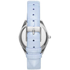 Kenneth Scott Women's Analog Blue Dial Watch - K24508-SLLL