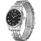 Kenneth Scott Men's Analog Black Dial Watch - K23030-SBSB