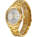 Kenneth Scott Men's Analog White Dial Watch - K23025-GBGW