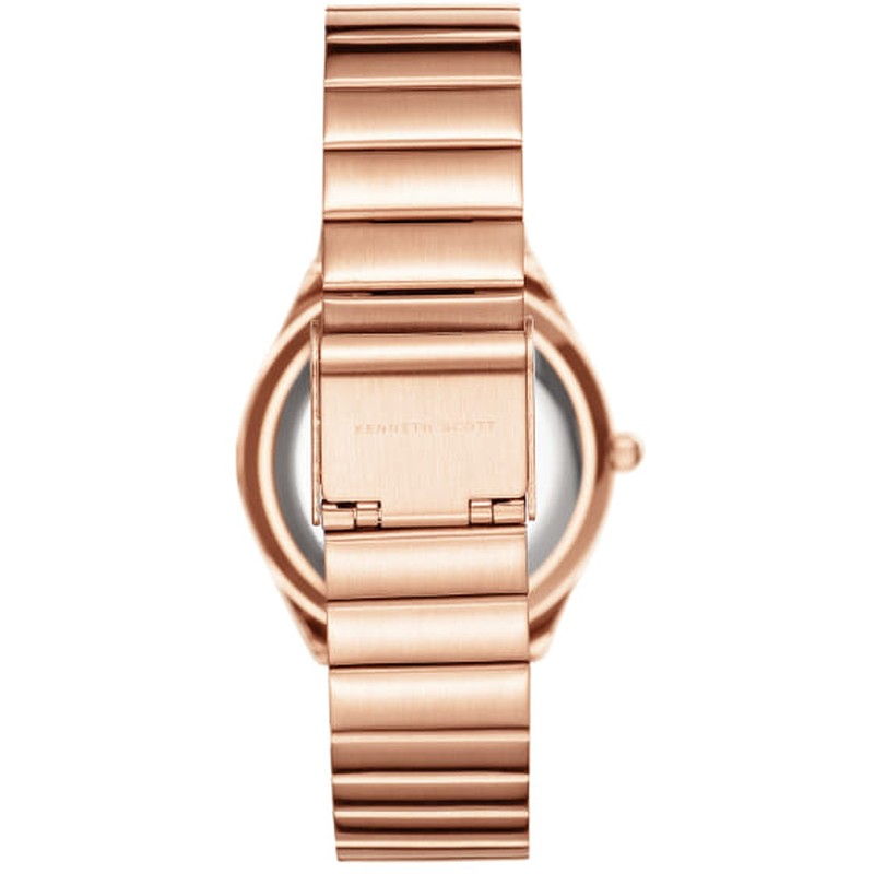 ساعة كينيث سكوت النسائية التناظرية ذات المينا الخضراء - K24506-RBKH