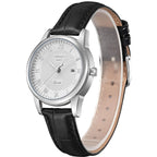 ساعة كينيث سكوت النسائية التناظرية ذات المينا البيضاء - K23530-SLBW