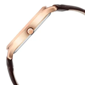 Titan Rose Gold Dial Analog with Date Leather Strap watch for Men - Image 2