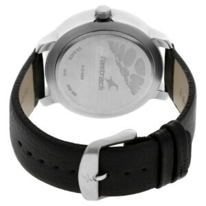 Fastrack Quartz Analog Grey Dial Leather Strap Watch for Guys - Image 4