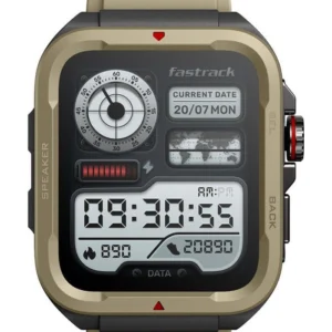 Fastrack Unisex Smart Black Dial Watch - 38101PP02 - Image 1