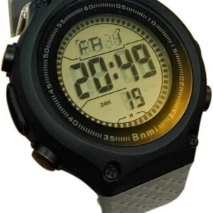Tomi Sports Digital Watch with LCD Dial Digital Display - TM-1810G (Brown) - Image 2