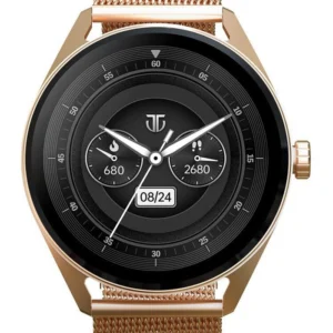Titan Unisex Smart Black Dial Watch - 90197AM02 - Image 1