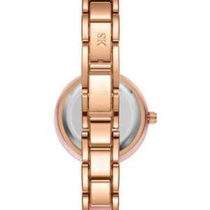 Kenneth Scott Women's Analog Pink Dial Watch - K24501-RCPP - Image 3