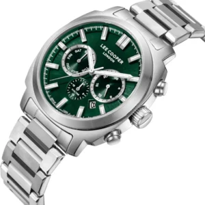 Lee Cooper Men's Multi Function Dark Green Dial Watch - LC08144.370 - Image 2