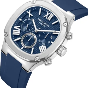 Lee Cooper Men's Multi Function Dark Blue Dial Watch - LC08150.399 - Image 2