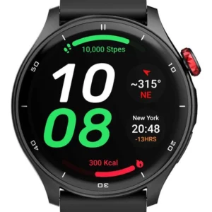 Titan Unisex Smart Black Dial Watch - 90206AP01 - Image 1